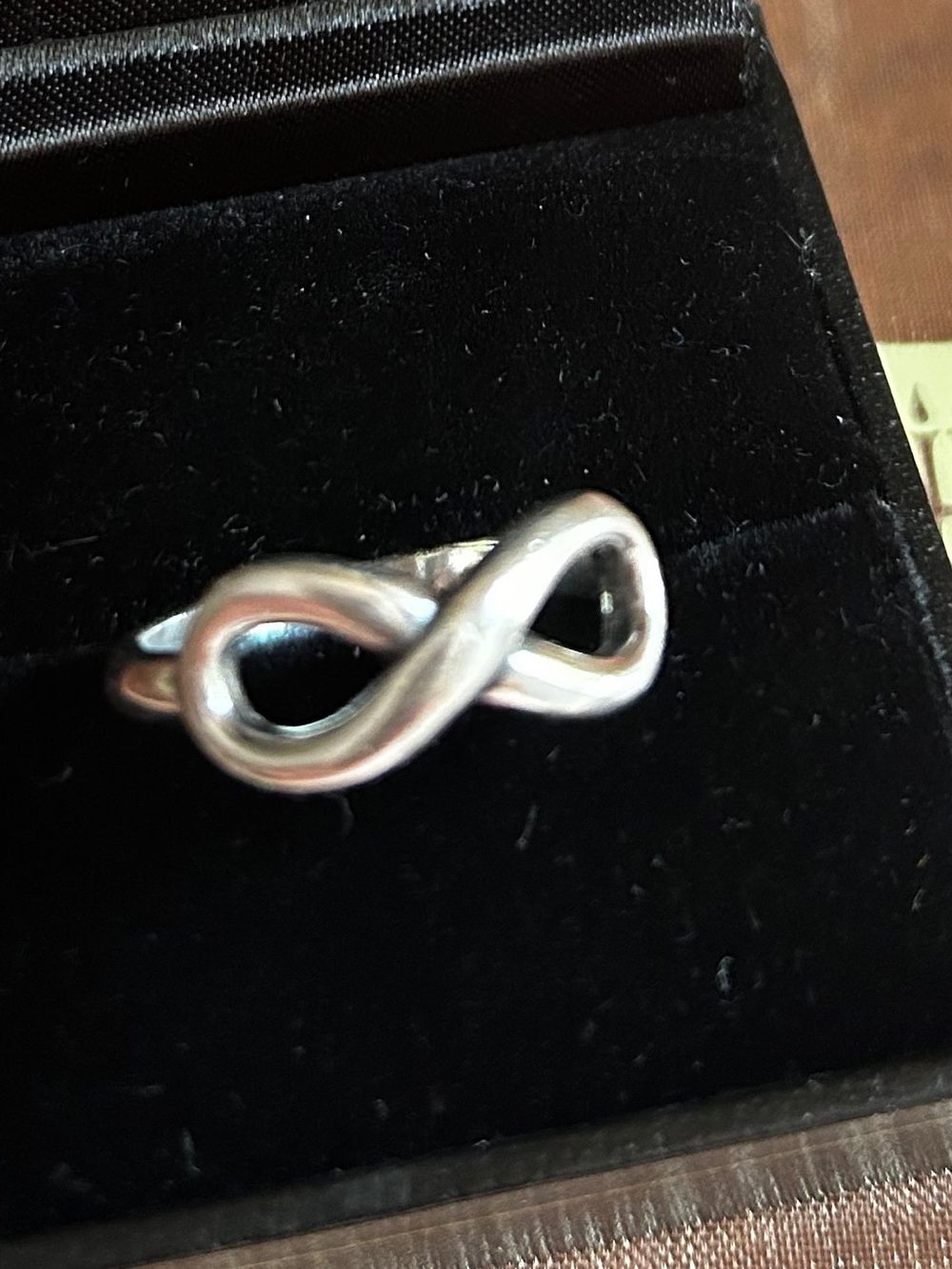 James Avery Sterling Silver Infinity Ring Size 8 1/2